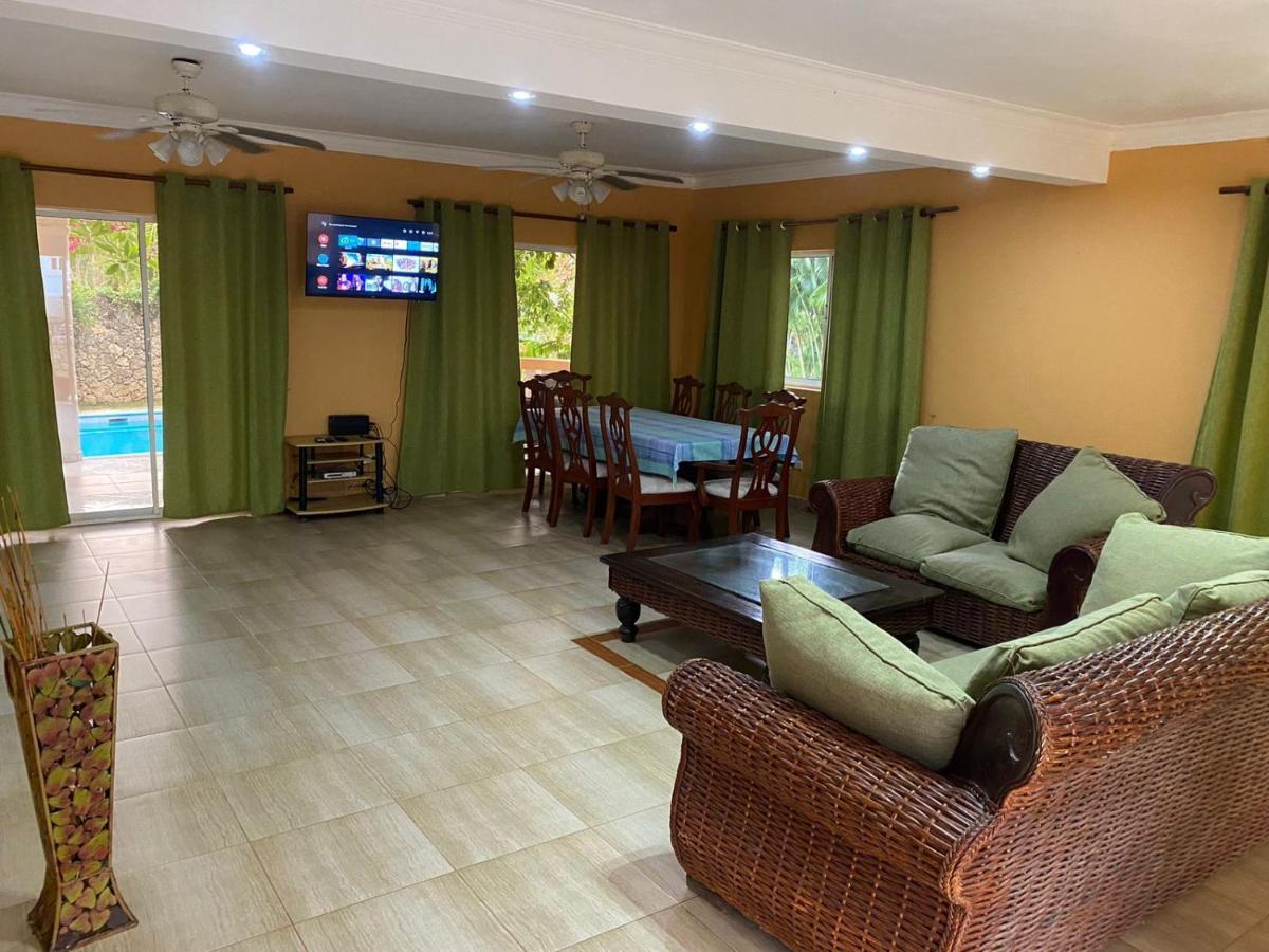 4 Bedroom Villa, Security, Private Pool, Ocean View Sosua Bagian luar foto